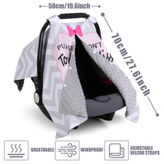 Metplus soft Minky lining adds soothing texture for baby