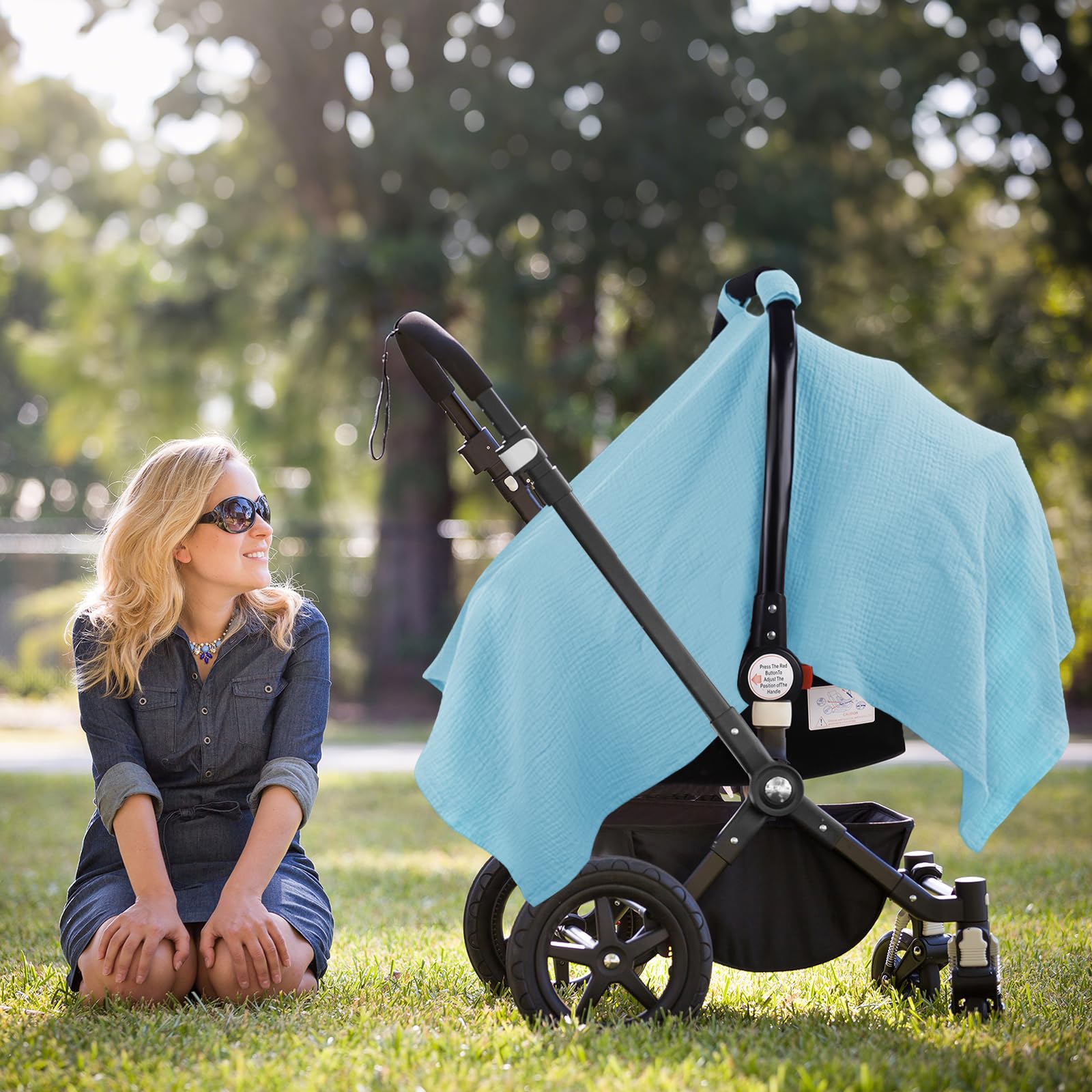 Metplus portable lightweight design fits in a diaper bag for quick trips.