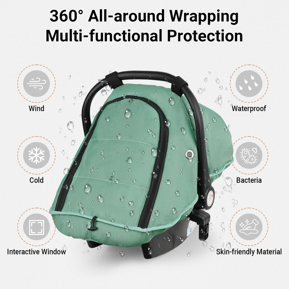 Metplus car seat cover windproof outer shell for outdoors