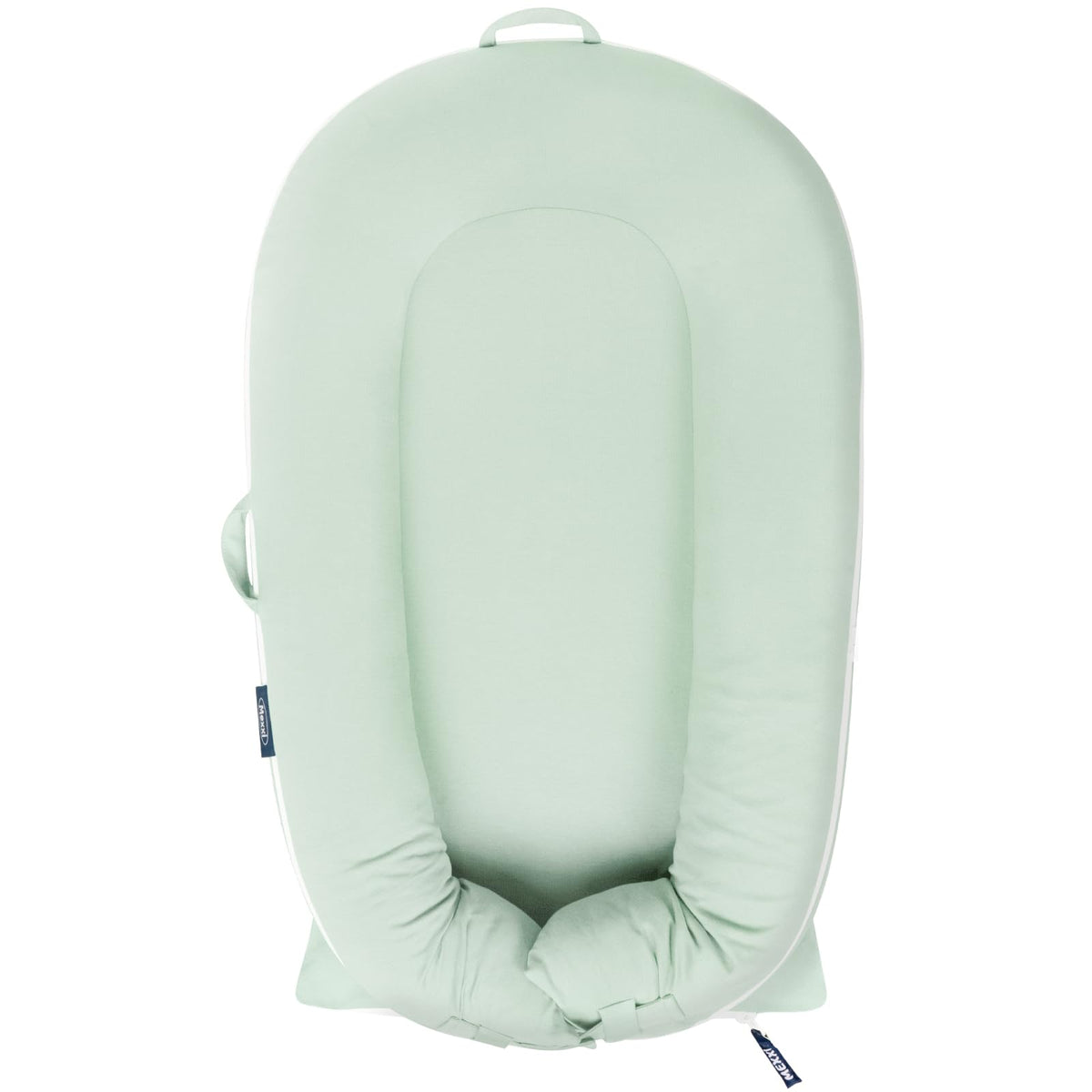 MEXXI organic replacement cover Pistacho Green close-up fabric texture for breathable comfort