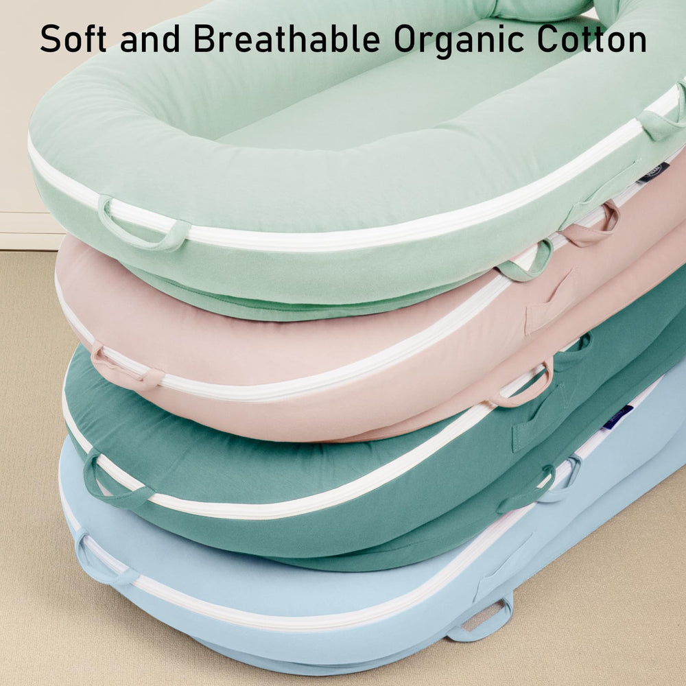 MEXXI organic replacement cover Pistacho Green Dockatot Deluxe compatibility