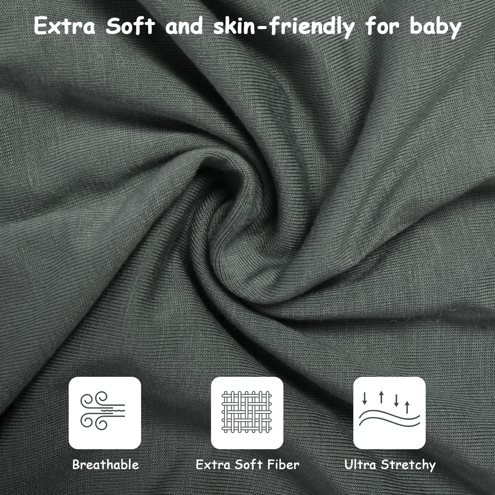 MEXXI swaddle highlighting ample leg room for natural hip comfort