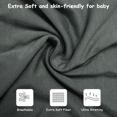 MEXXI swaddle highlighting ample leg room for natural hip comfort