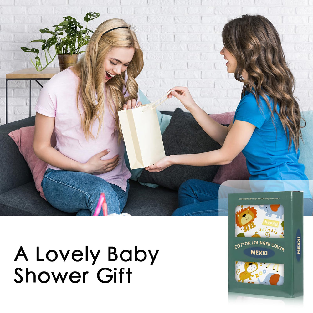 MEXXI travel-friendly cover helps keep baby comfortable on the go.