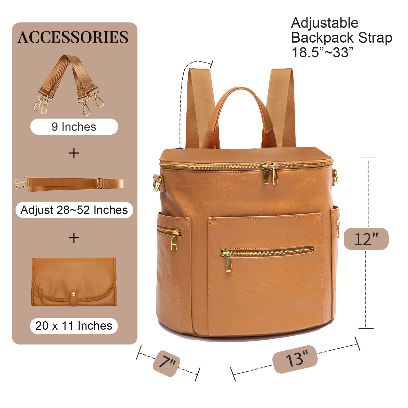 MF Store 15 pocket organization keeps baby items neatly sorted