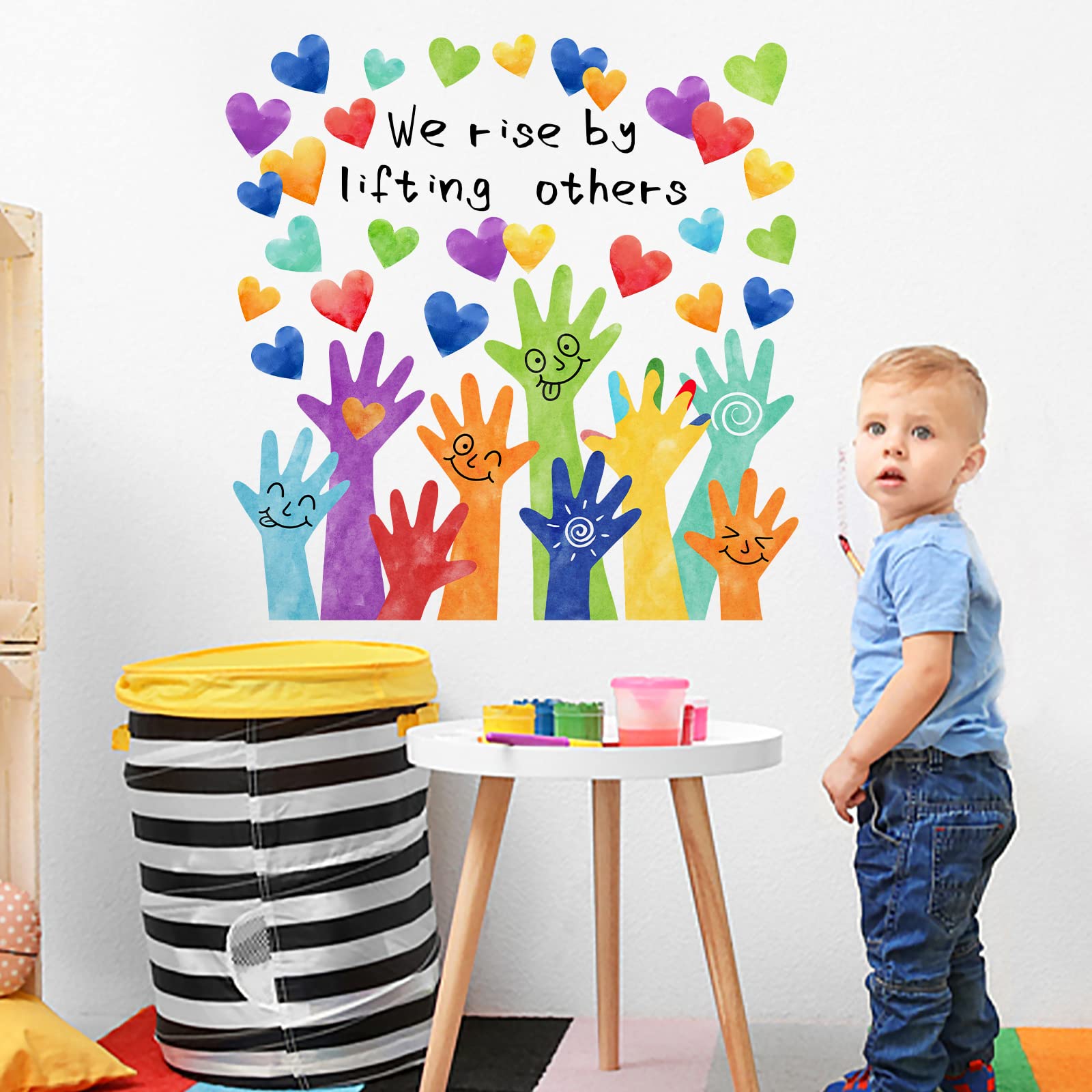 Mfault colorful patterns nursery decal livens baby space