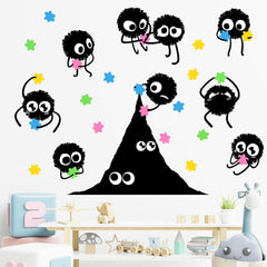Mfault neutral nursery wall stickers create soothing decor for infants, toddlers, and kids.