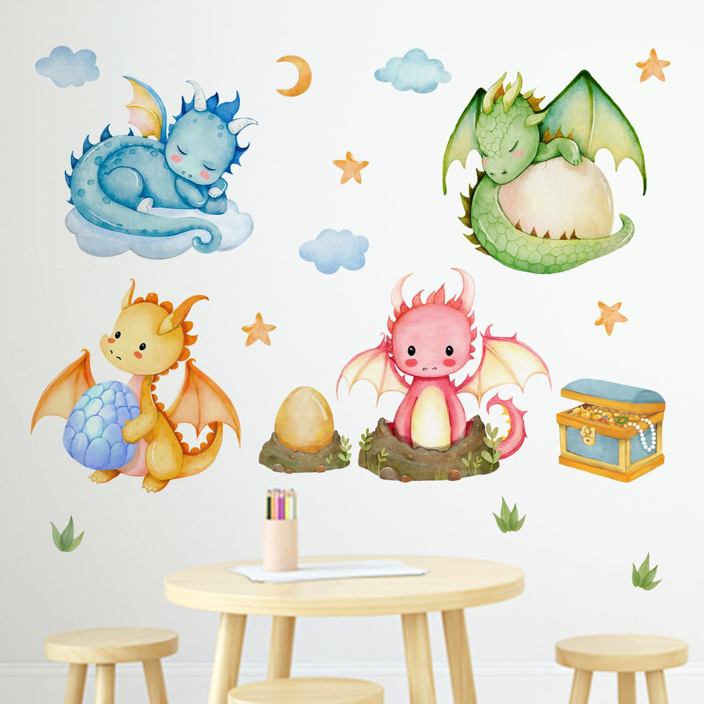 Mfault packaged nursery wall stickers ready for quick setup and gifting.
