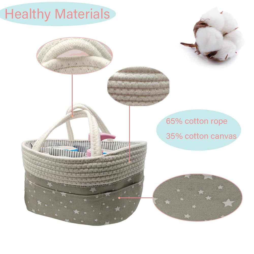 MGERASL portable nursery tote demonstrates on the go convenience.