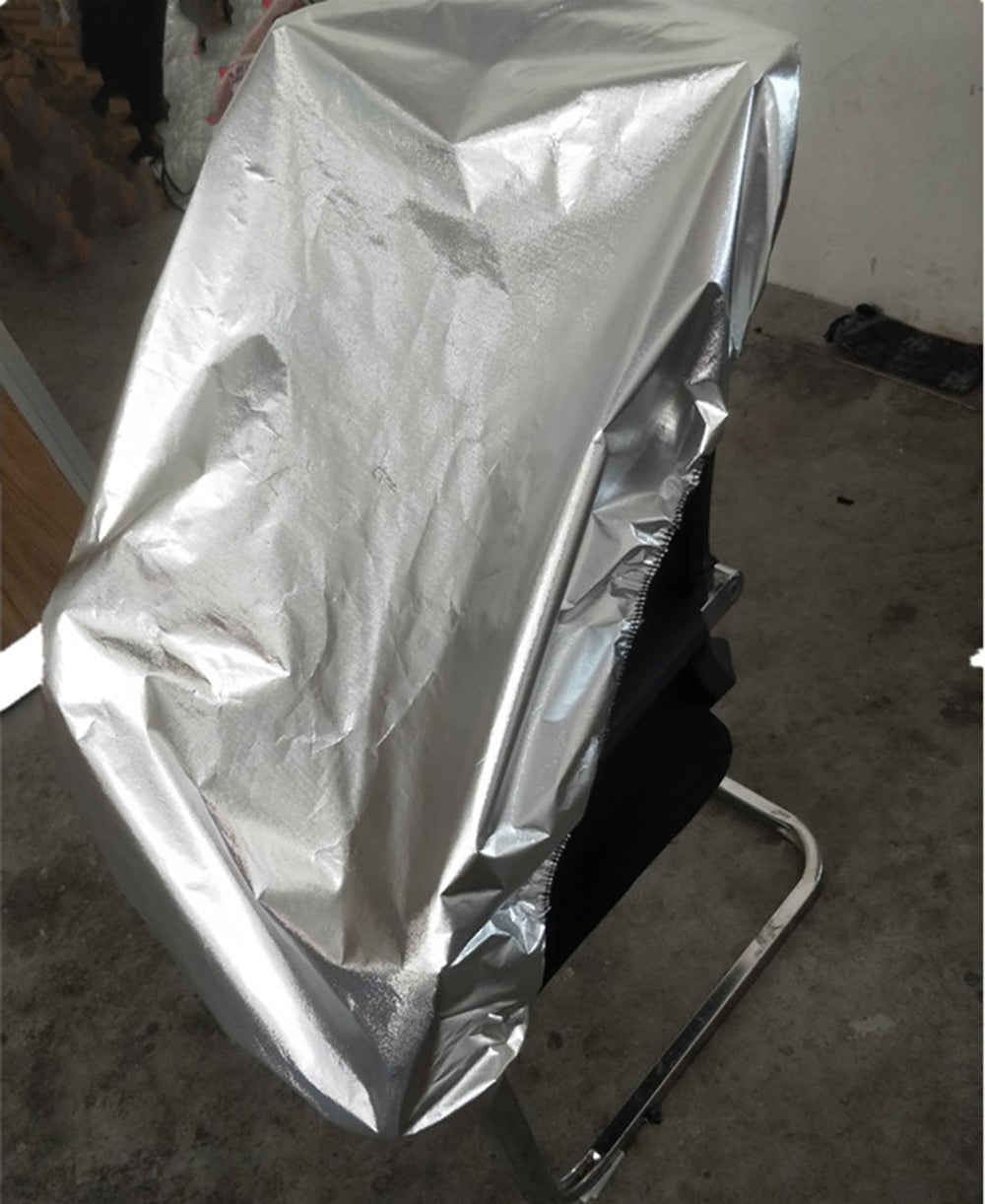 MHWGY dust-protect car seat cover shields seat from stains and debris.