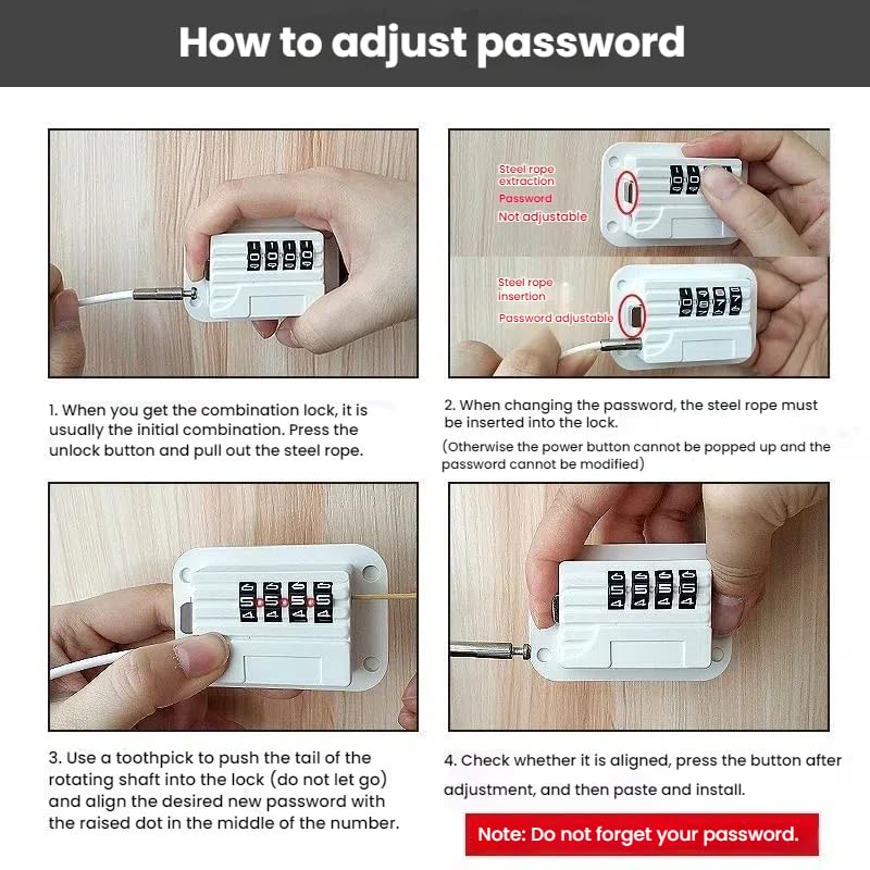 MIAC lock in drawer demonstrates quick access control for safety and tidiness