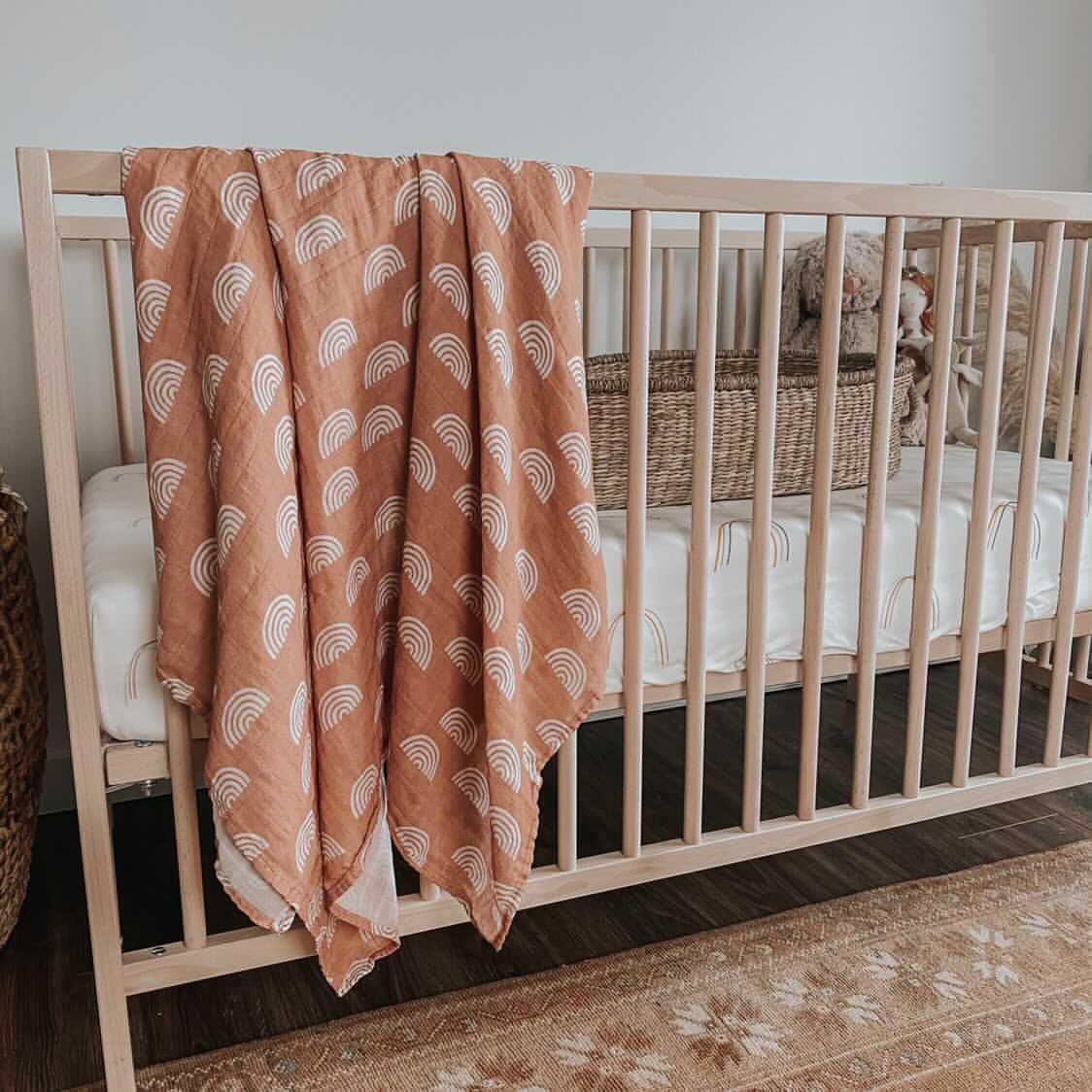 Miaoberry multi-use blanket—swaddling, shading, and playtime support