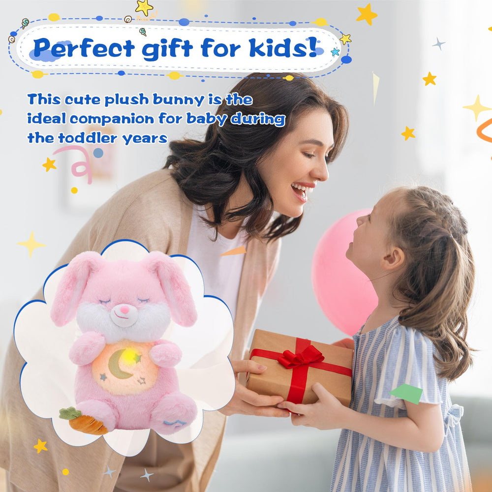 MIAODAM bunny toy designed for bedtime routines and calm moments
