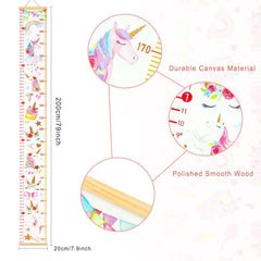 MIBOTE kids nursery wall decor features a charming unicorn design.