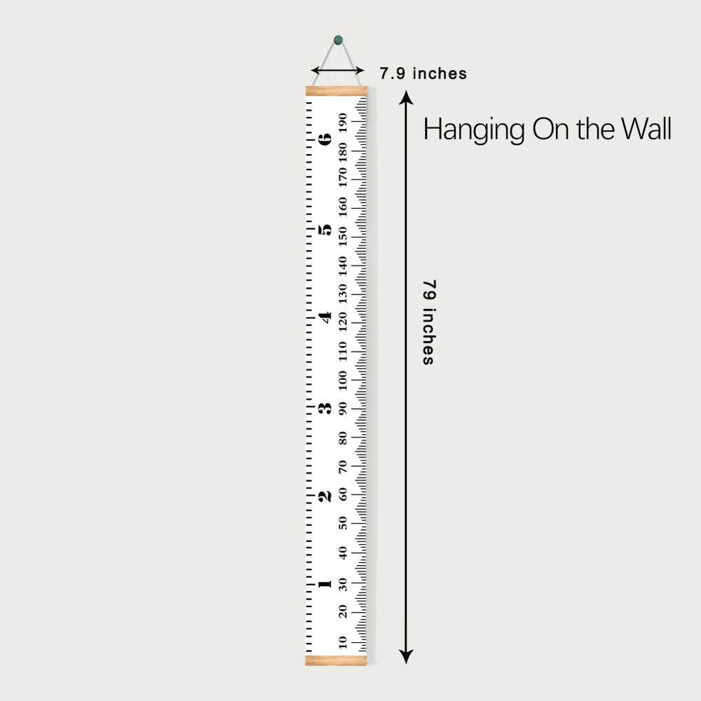 MIBOTE removable height chart ideal for dorms and offices