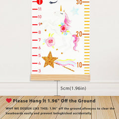 MIBOTE waterproof canvas provides durable growth tracking in any room.