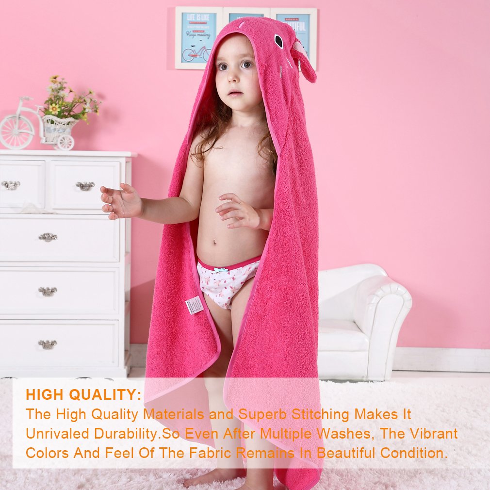MICHLEY Absorbent Bath Time Towel perfect for splashy routines