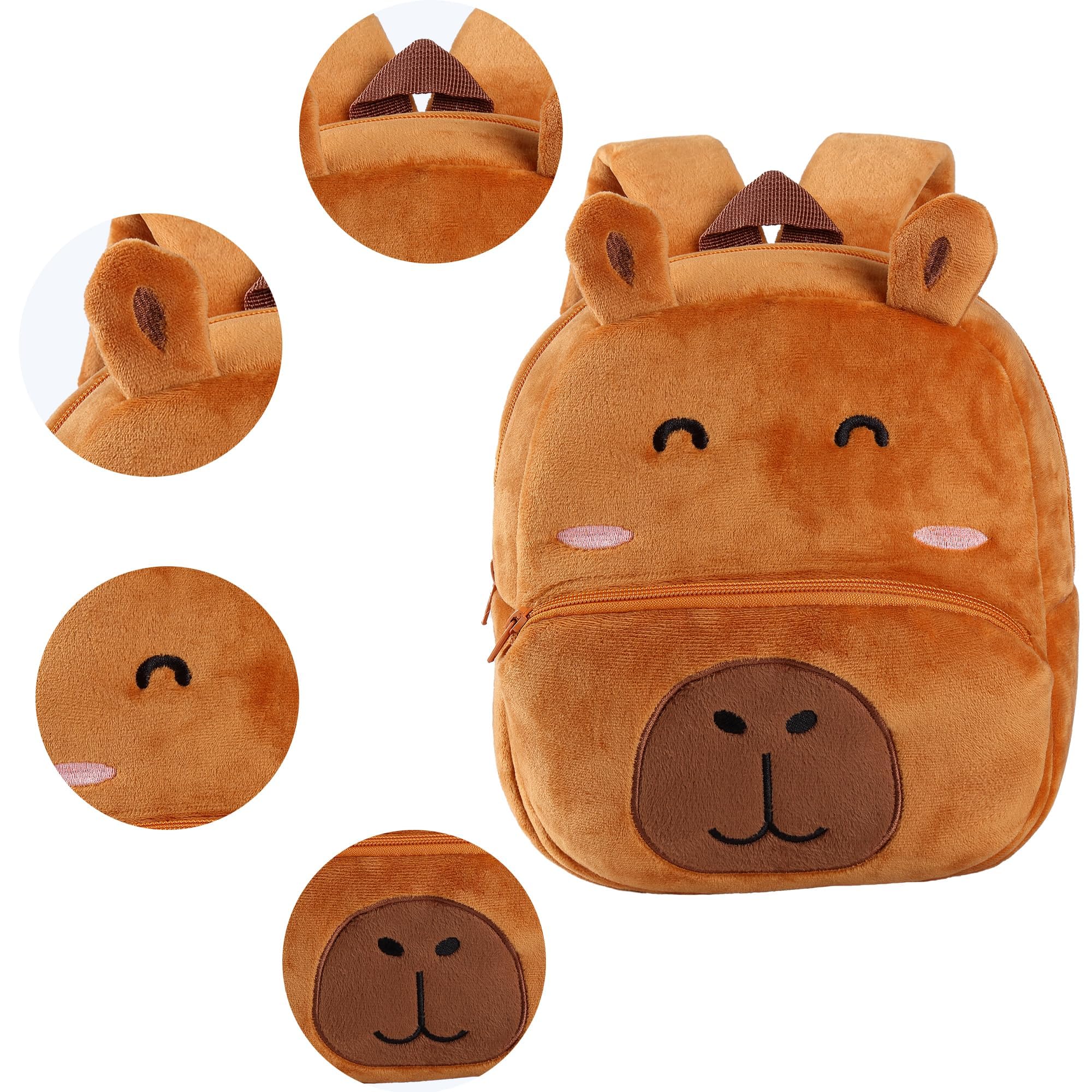 MICHLEY adjustable padded straps and ventilated back panel for comfort.