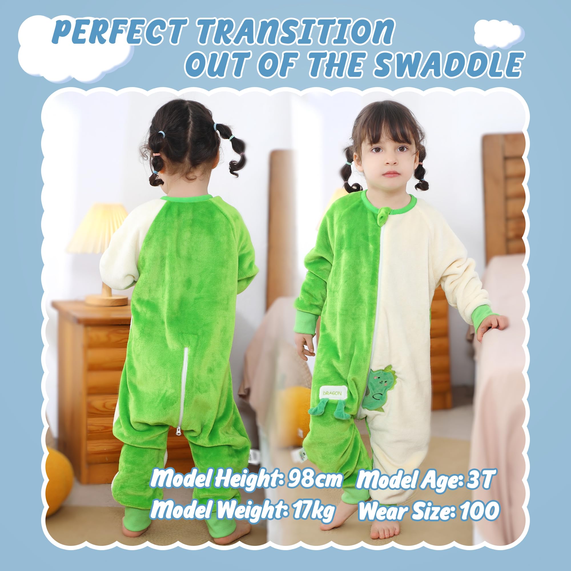 MICHLEY adjustable sizes offer growing room across six options.