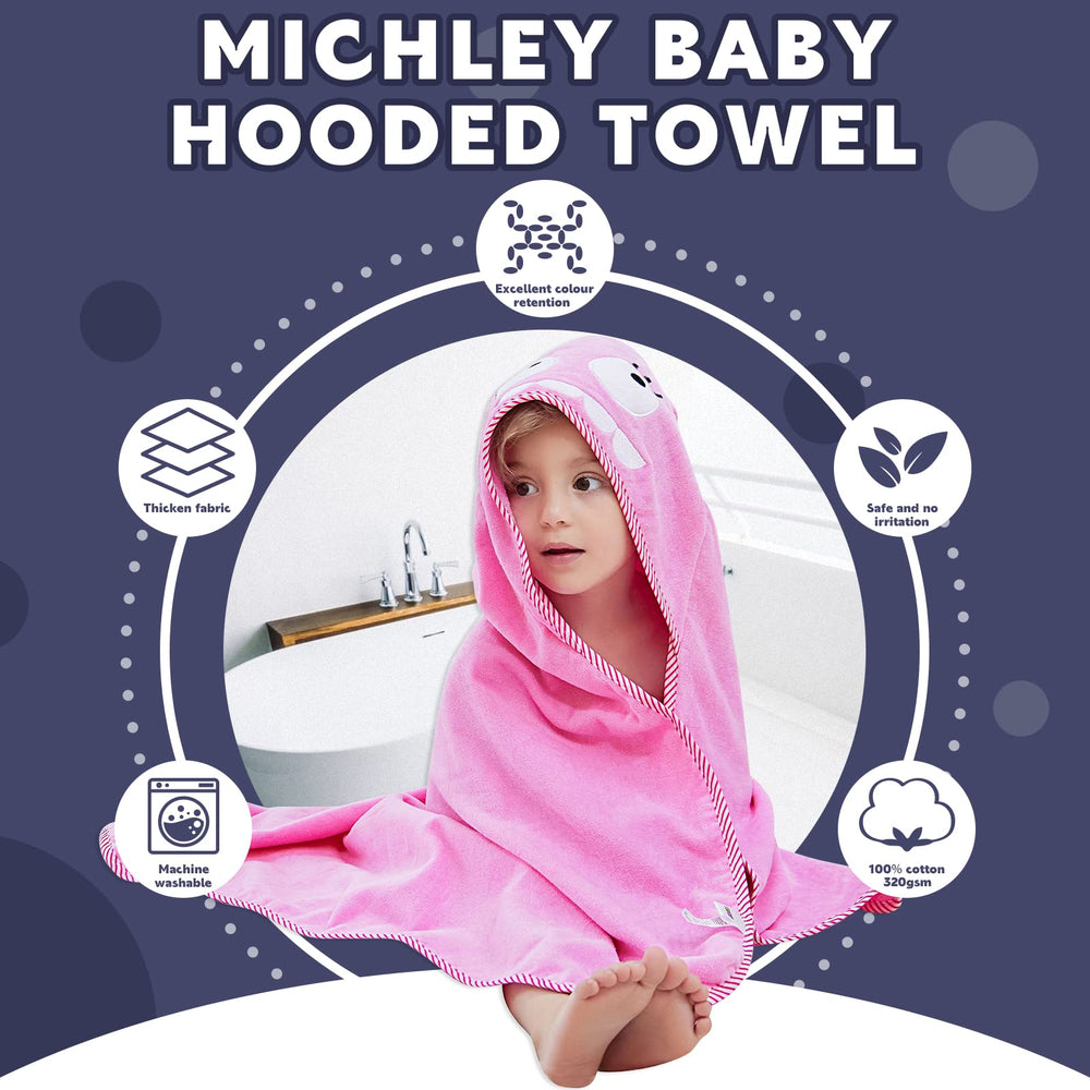 MICHLEY Cute animal design makes a great baby shower gift.