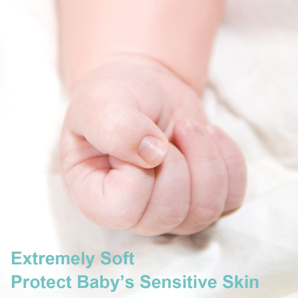 MICHLEY bath time essential keeps little one warm after swimming.