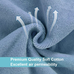 MICHLEY baby hooded towel absorbent cotton for quick moisture pickup