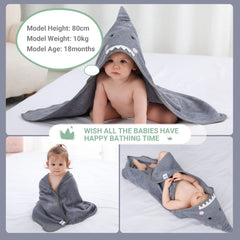MICHLEY soft-touch bamboo towel for gentle post-bath drying.