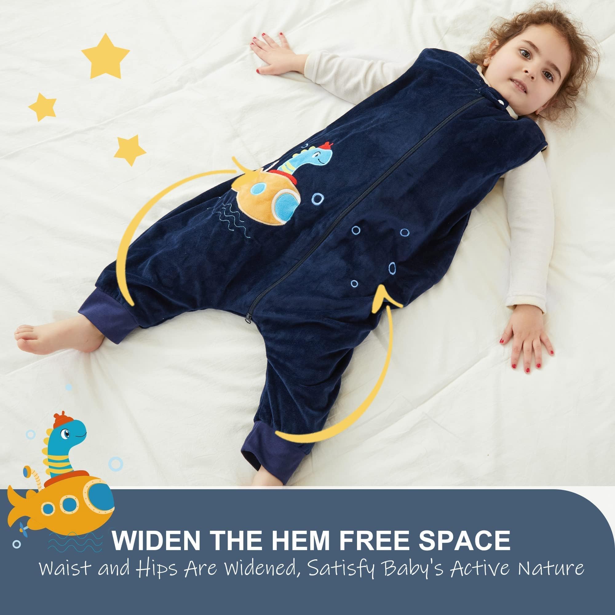 MICHLEY dragon sleeping bag roomier design fits growing children