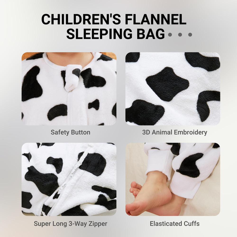 MICHLEY animal-design sleeping bag adds playful bedtime style