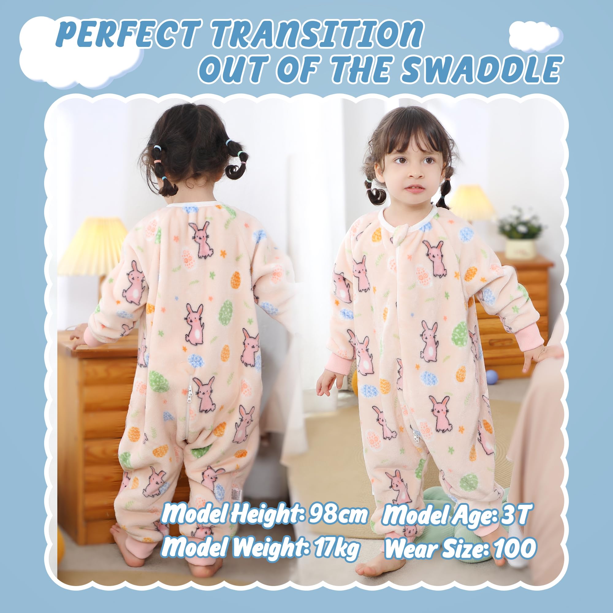 MICHLEY six-size range helps growing toddlers fit comfortably
