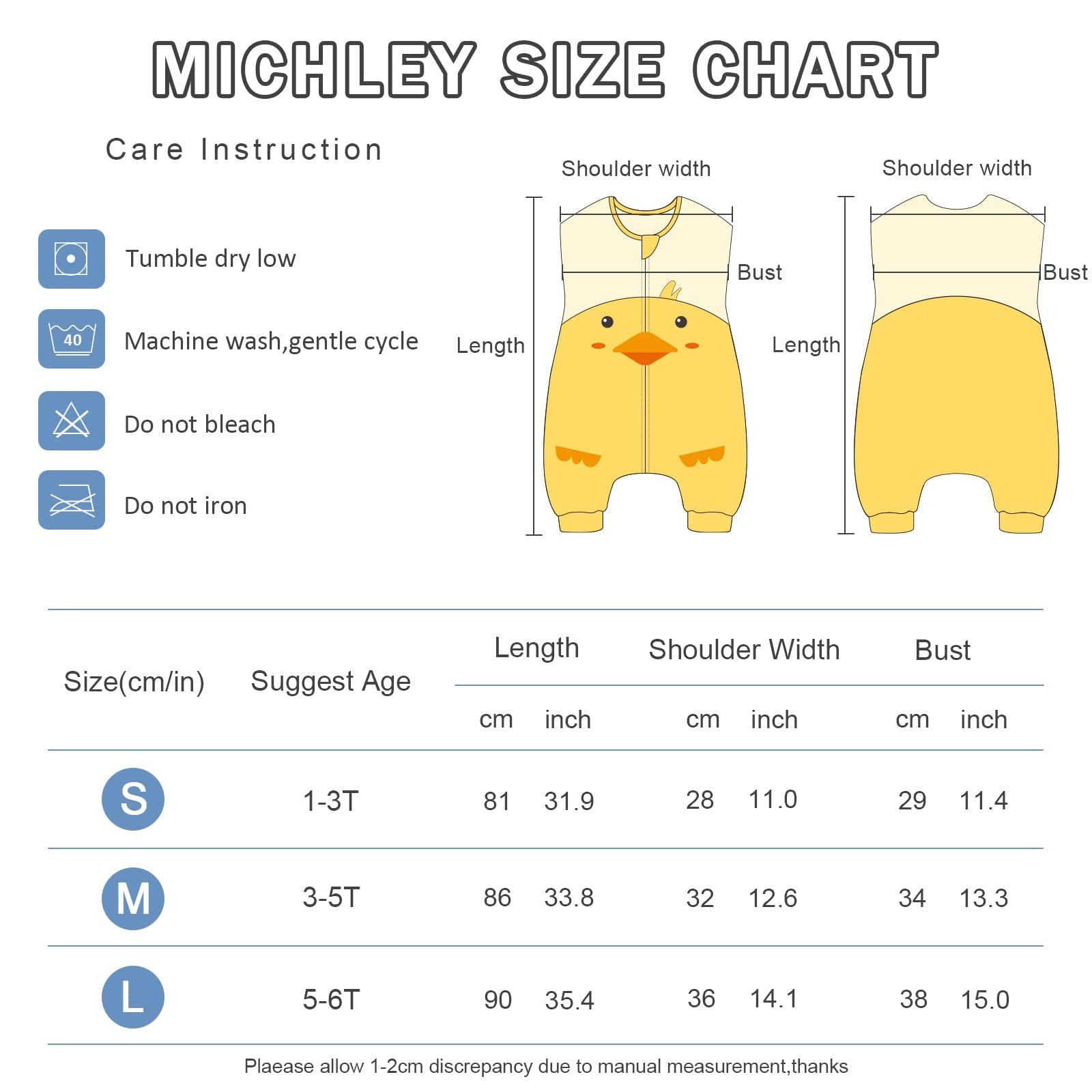 MICHLEY sleeveless sleeping bag design for warmth and air flow