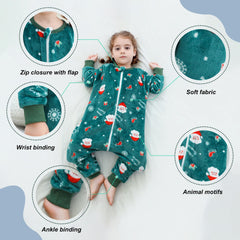 MICHLEY 3-way zipper with guard enables easy diaper changes