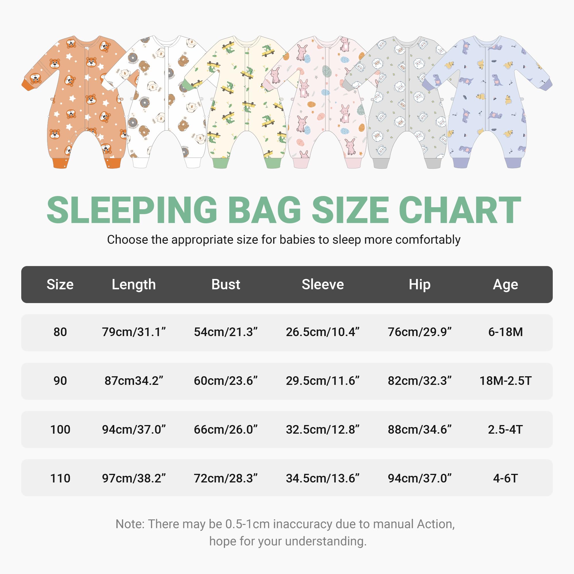 MICHLEY safe-sleep sleeping sack shows snug fit reduces loose blanket risk