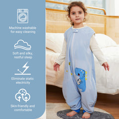 MICHLEY sleepsack close-up shows soft fabric and breathable comfort.