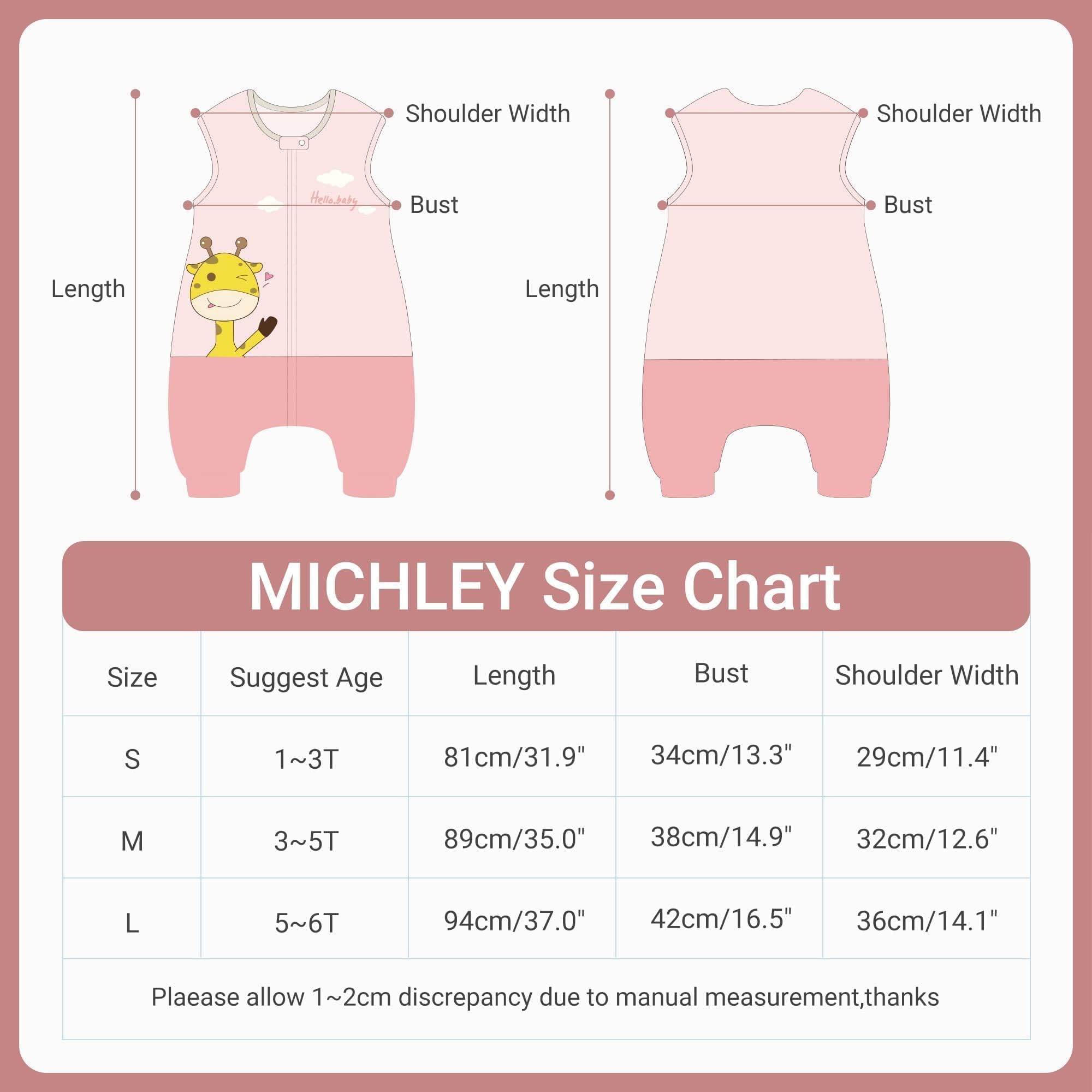 MICHLEY sleepsack soft fabric closeup highlights breathable comfort