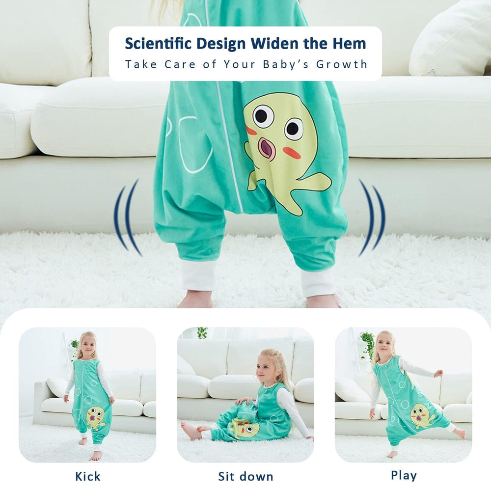 MICHLEY transition sleeping sack supports swaddle to sleep transition