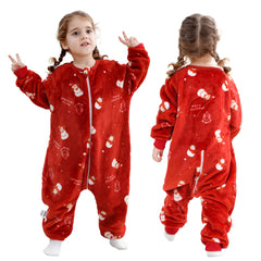 MICHLEY toddler sleeping sack with 3-way zipper for easy diaper changes
