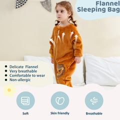 MICHLEY Sleeping Sack with diaper-change focus for night access