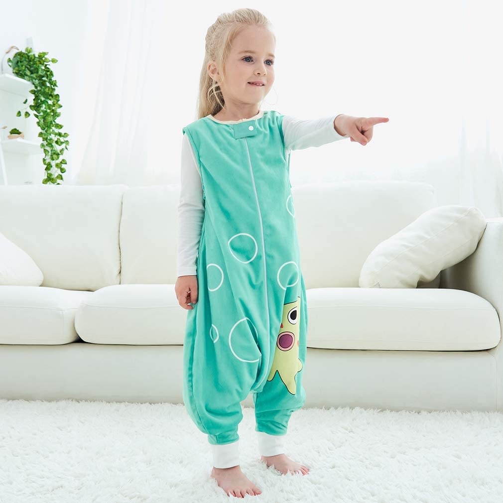 MICHLEY sleeping sack uses breathable materials for all-season comfort.