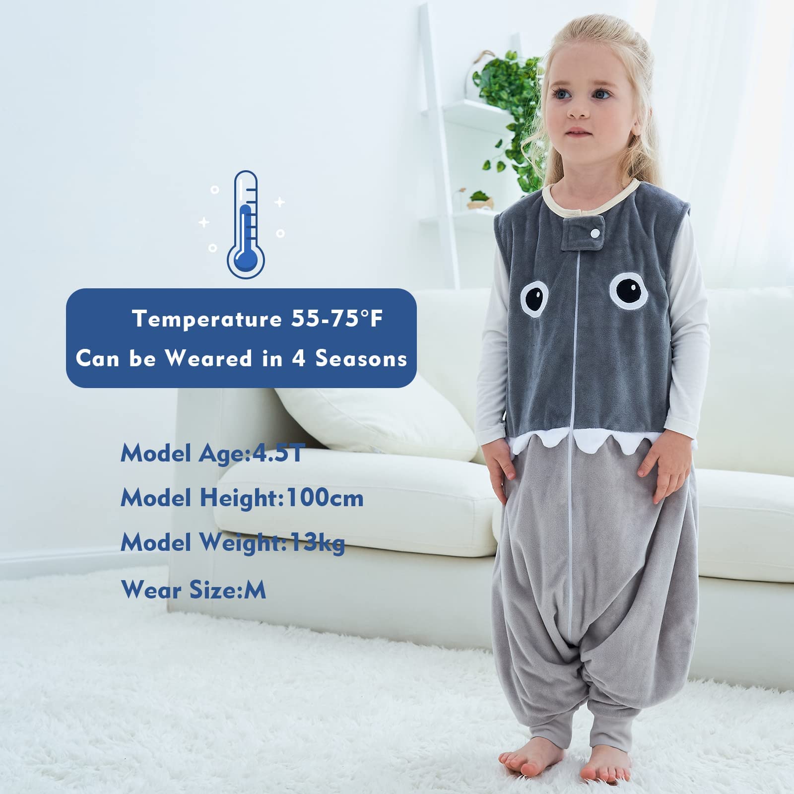 MICHLEY transitions from swaddling to safety sleep as baby grows