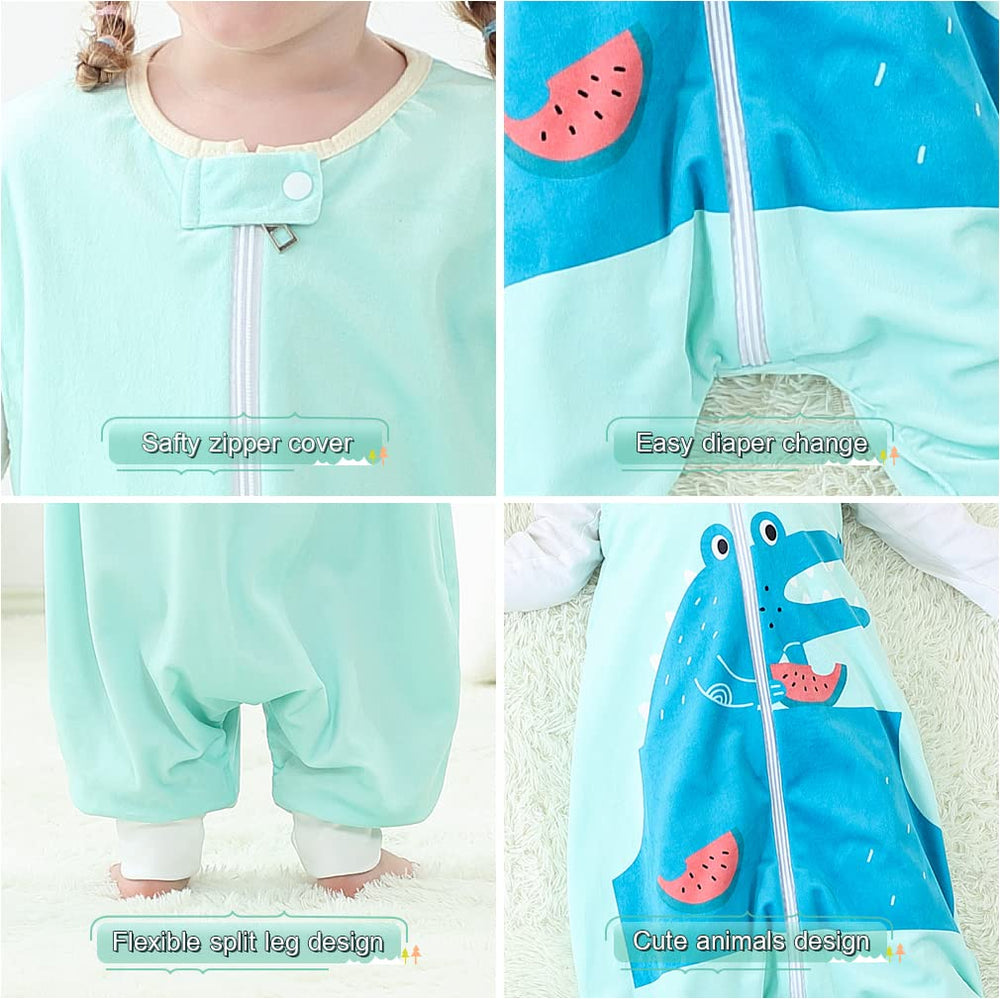 MICHLEY unisex wearable blanket 1-3t easy to put on.