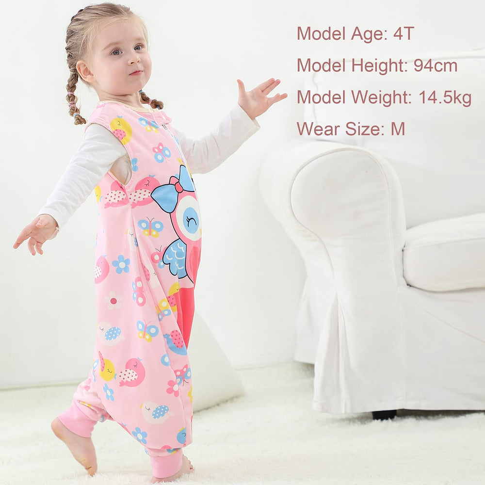 MICHLEY versatile-design can be worn as sleep bag or casual wear.