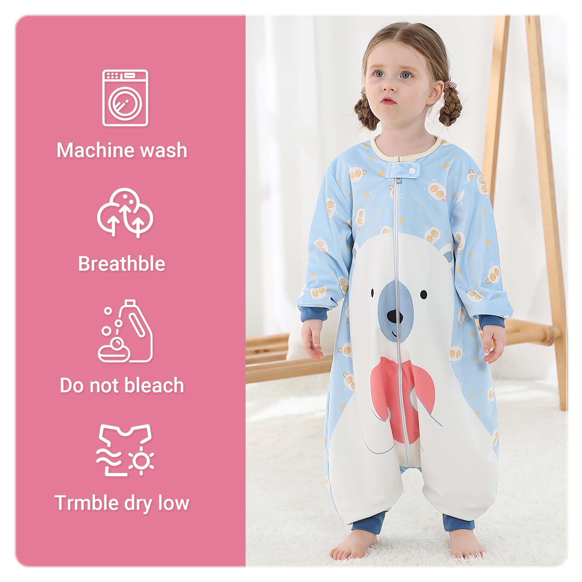MICHLEY washable polyester-cotton lining stays soft after washes