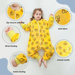 MICHLEY wearable blanket sleeping sack image showcases versatile indoor outdoor use