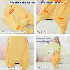 MICHLEY top zipper guard protects the child’s chin during sleep