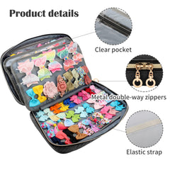 MICOM organizer-bow-headband-clips neatly displays baby hair accessories.