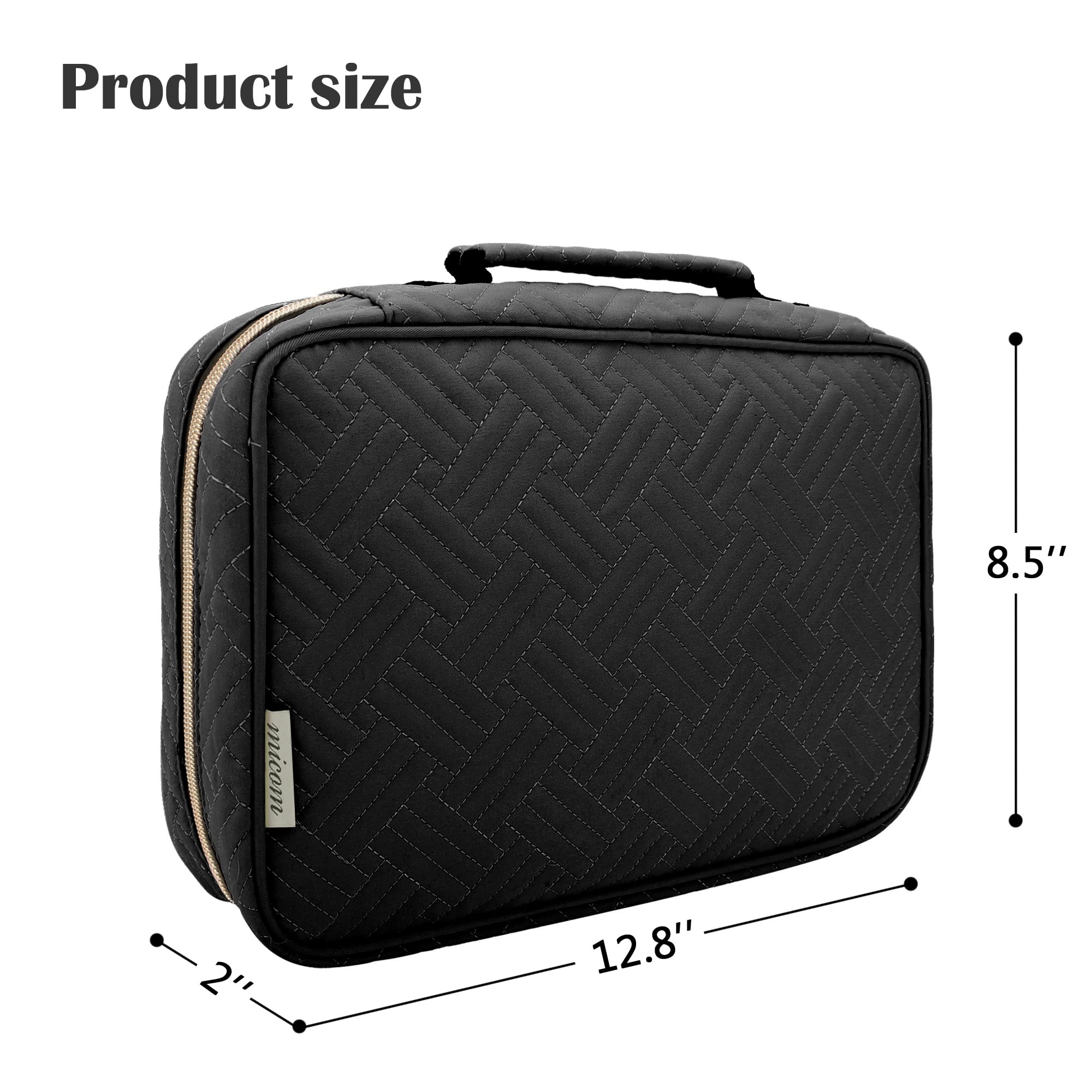 MICOM travel-friendly-hair-acc-bag ready for on-the-go storage and easy transport.