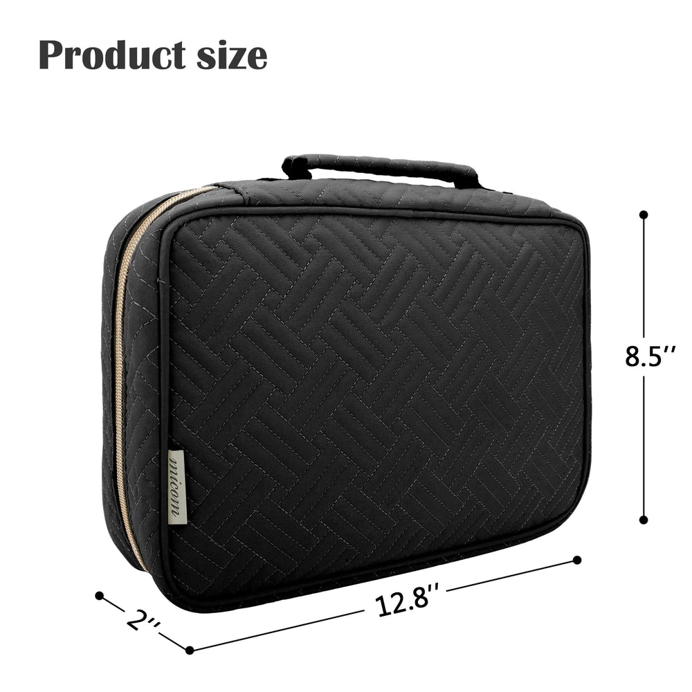 MICOM travel-friendly-hair-acc-bag ready for on-the-go storage and easy transport.
