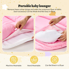 Miereirl zipper closure design enabling quick removal for easy cleaning