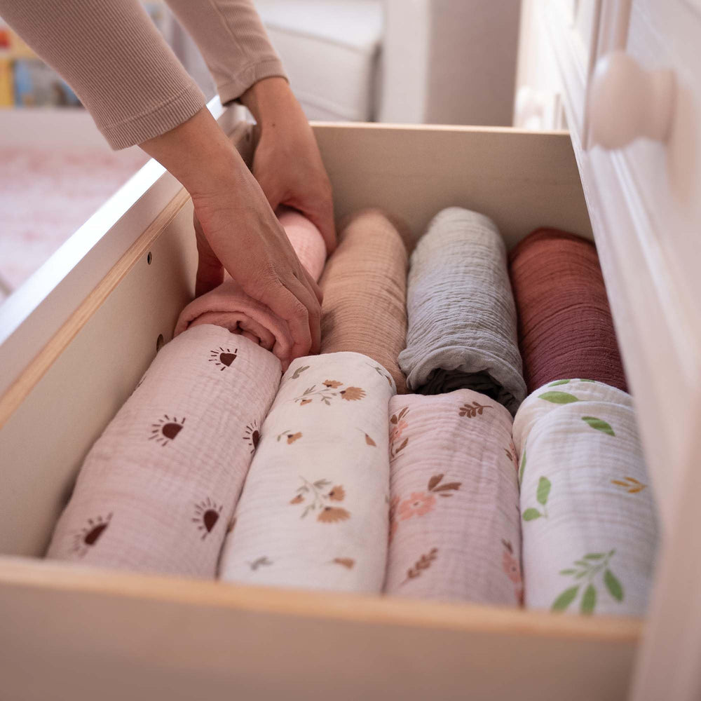 MiFlor two-pack muslin covers for busy parents